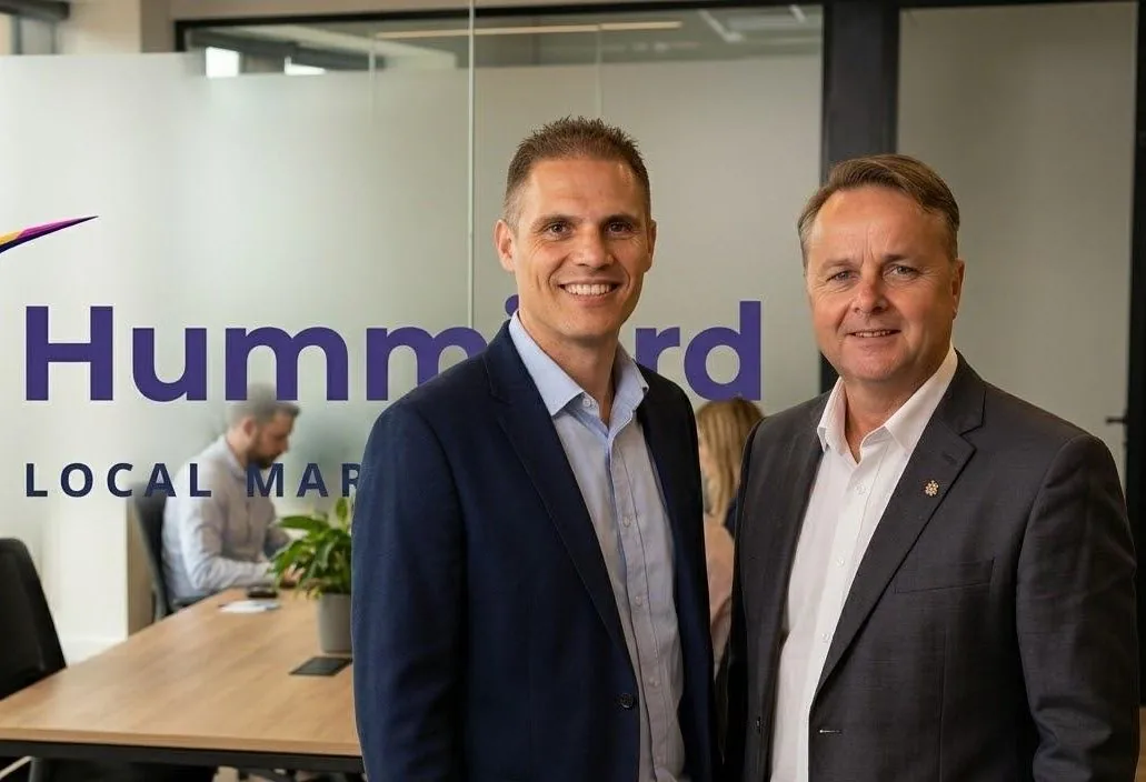 Stefan & Derryn at Hummingbird Local Marketing Specialists